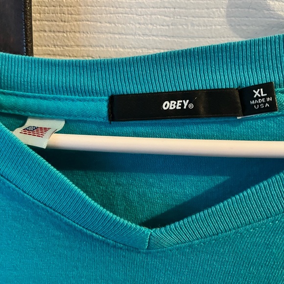 Super rare, obey, long sleeve made in America! - Picture 2 of 2